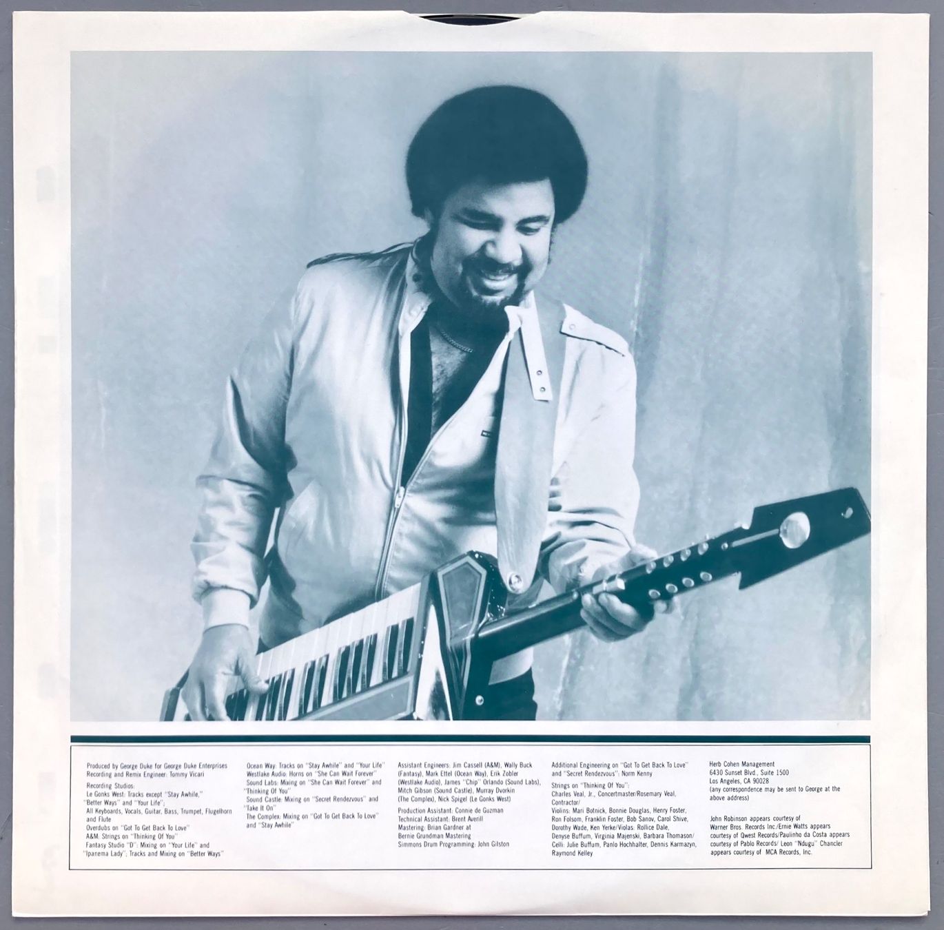 Dischi in vinile: GEORGE DUKE - RENDEZVOUS – Usato da Poliez-Pittet venduto da Newtown-Records 2