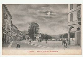 Luino, Piazza Vittorio Emanuele, Italien