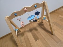 Spielbogen aus Holz mit Anhängern guter Zustand