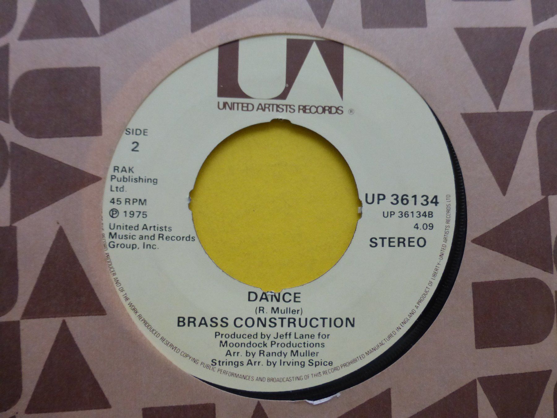 Schallplatten: Brass Construction – Changin' – Gebraucht aus Zürich von Swiss57 1