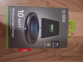 Caricabatterie wireless SBS 10W veloce 7.5W per iPhone