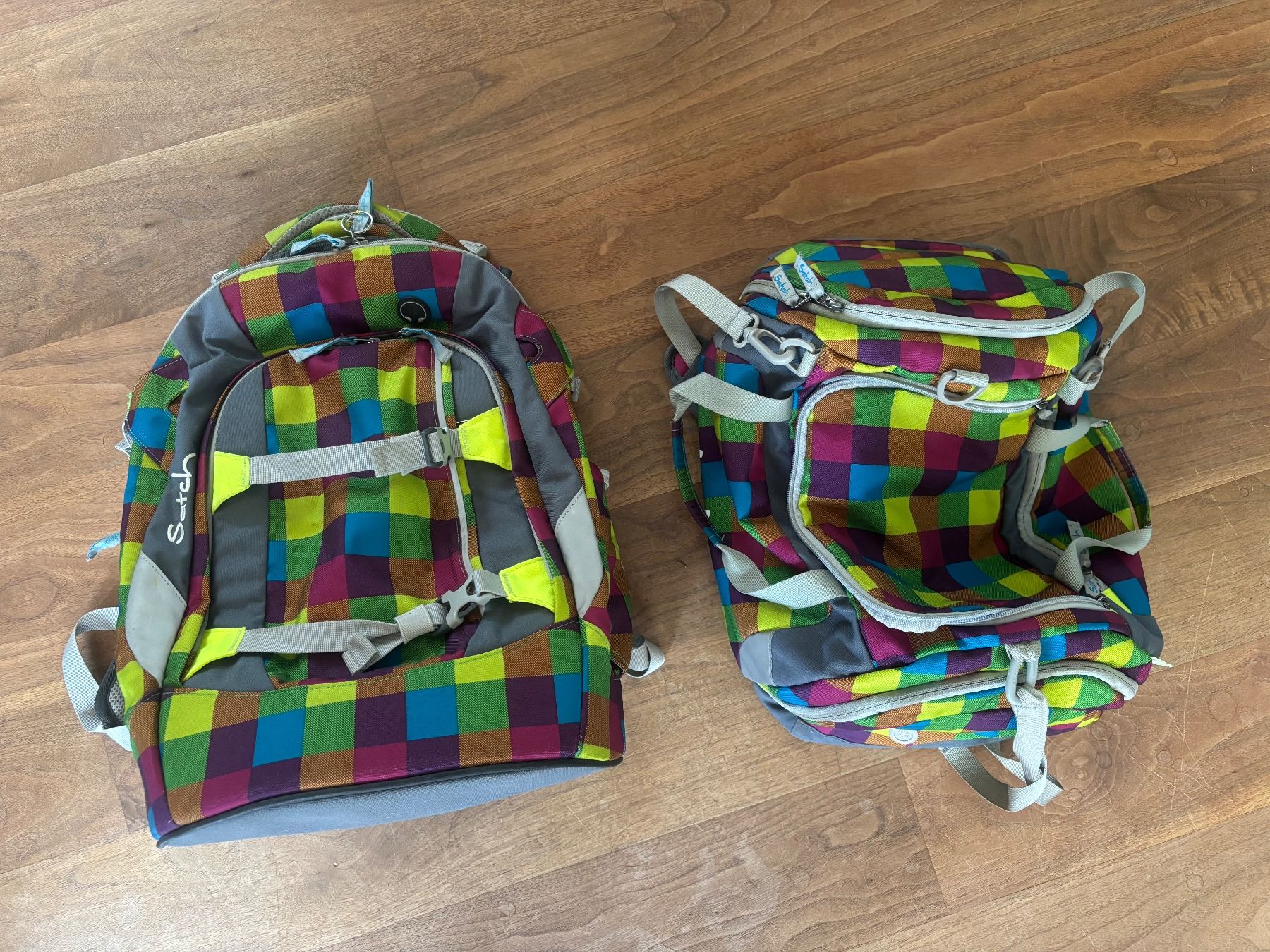 Satch Zaini: 1 Rucksack der Marke Satch mit Sporttasche – Usato da Innerthal venduto da 4li_td5l