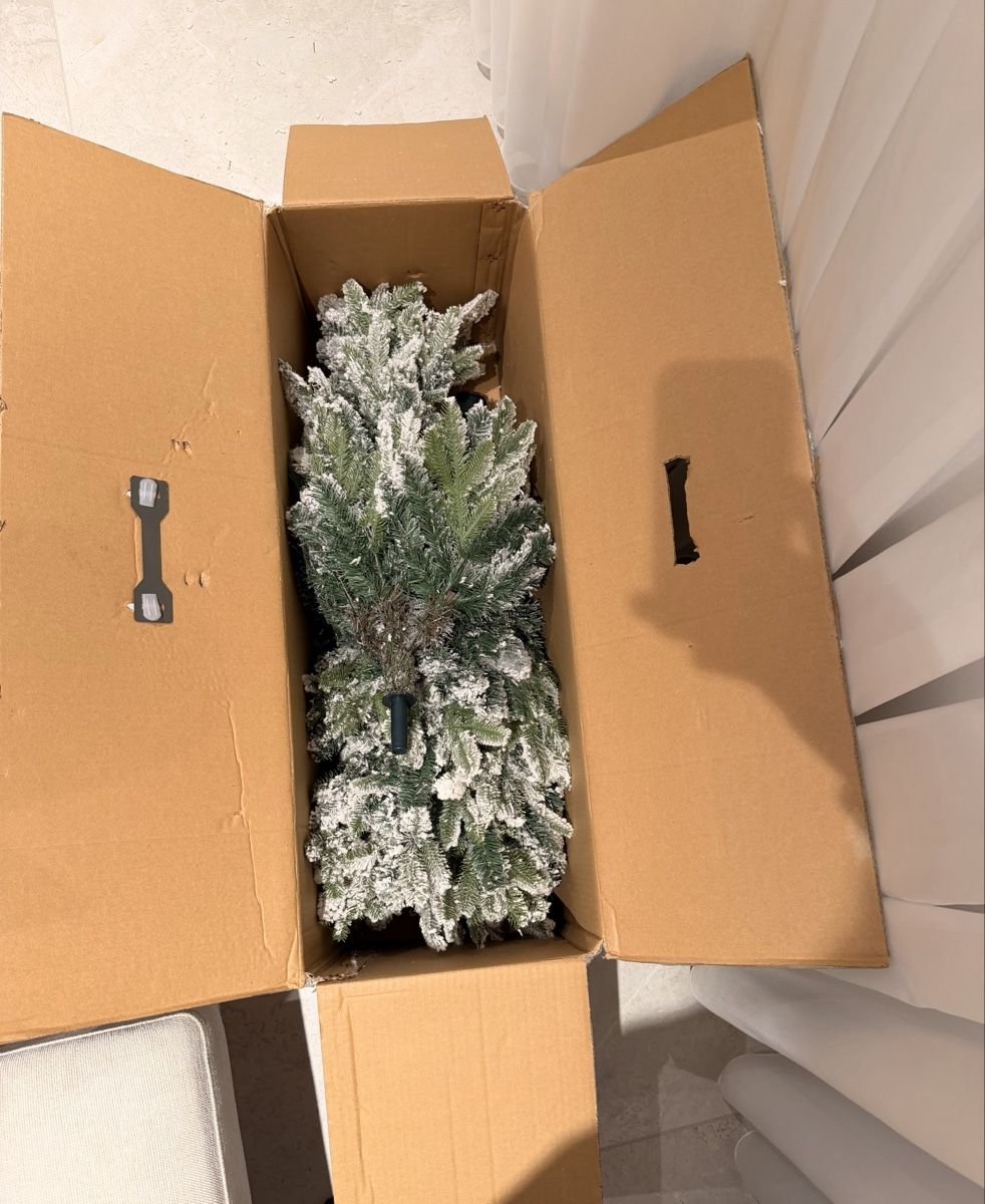 Tutte le decorazioni: Weihnachtsbaum künstlich, schneebedeckt – Nuovo (secondo la descrizione) da Kölliken venduto da Nando_Nando 2