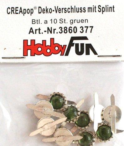 Kit bricolage: CreaPop Deko Verschluss mit Splint – Nuovo e nell'imballaggio originale da Schlatt TG venduto da mavo85 2