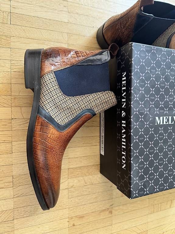 Chaussures hommes: Lederstiefel Melvin&Hamilton Gr. 42 – D'occasion à Birmensdorf ZH par KSw27 3