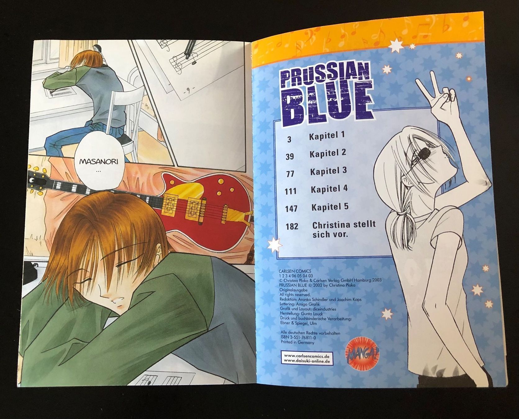 Fumetti: PRUSSIAN BLUE / COMICS / CHRISTINA PLAKA – Usato da Nussbaumen AG venduto da schuba2000 3