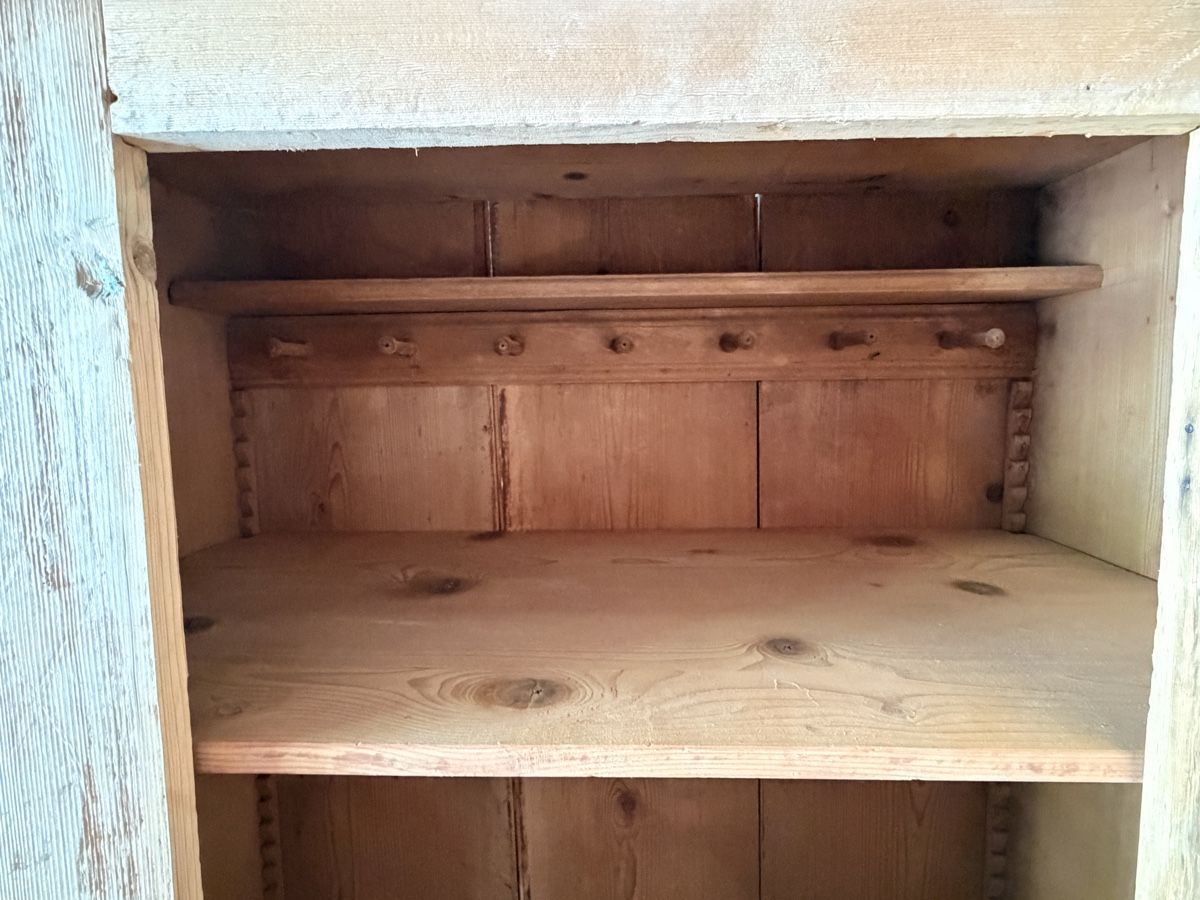 Armadi: petite armoire une porte sablée  – Usato da St-Maurice venduto da antikdestok 2