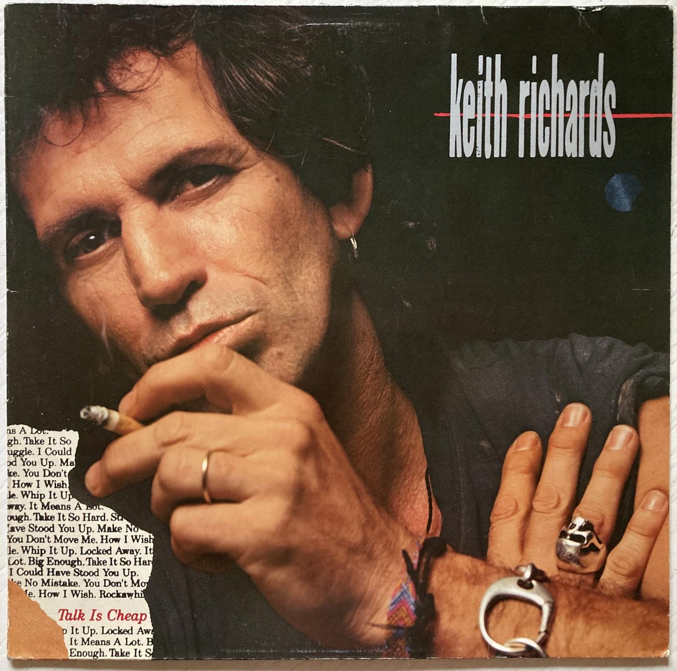 Vinyles: ROLLING STONES / KEITH RICHARDS - TALK IS CHEAP – D'occasion à Bottens par hotter-than-hell