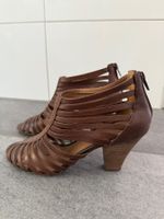Echtleder Stiefeletten braun Gr. 39