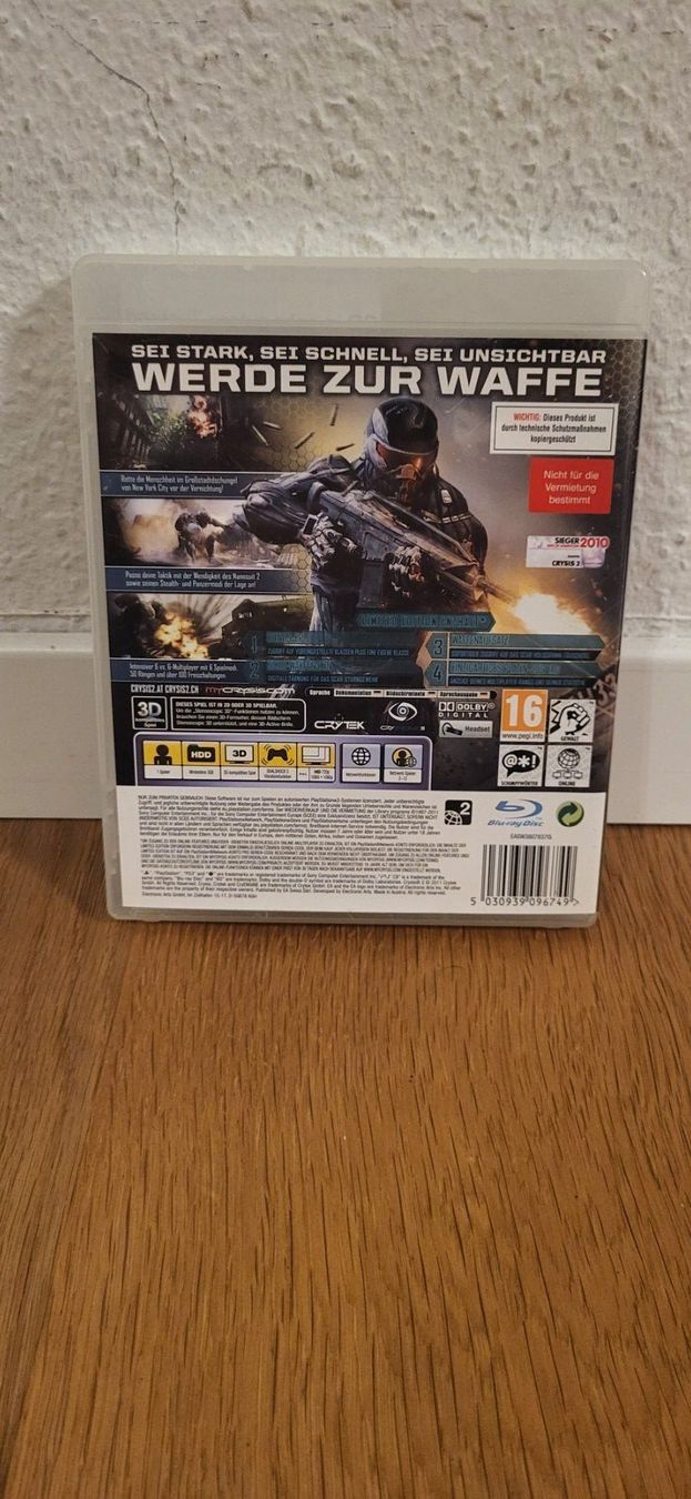 Sony Spiele: PS3 - Crysis 2 – Gebraucht aus Münsingen von DigitaleSpielecke 1