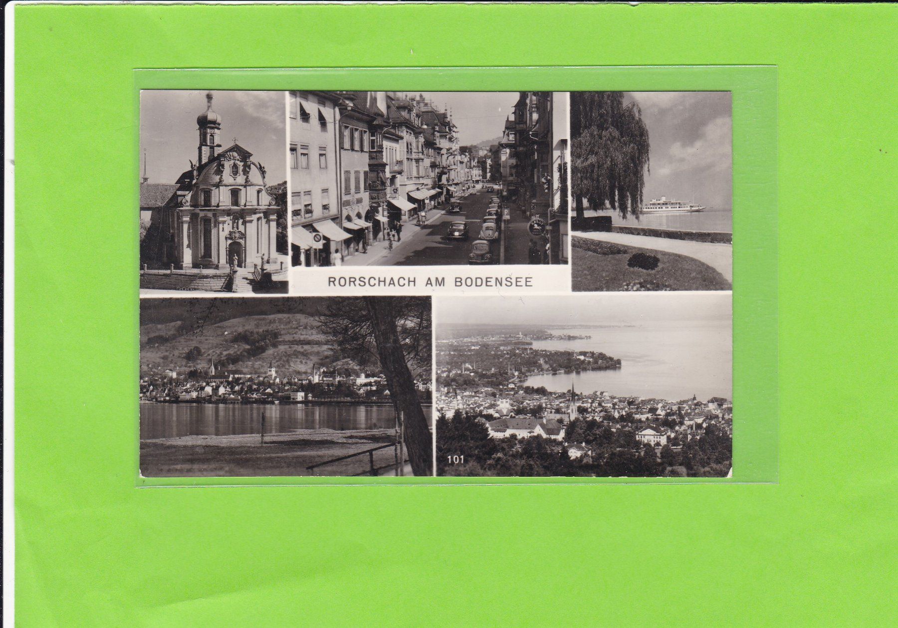 Cartoline postali: Rorschach am Bodensee – Usato da St. Peterzell venduto da neckertal