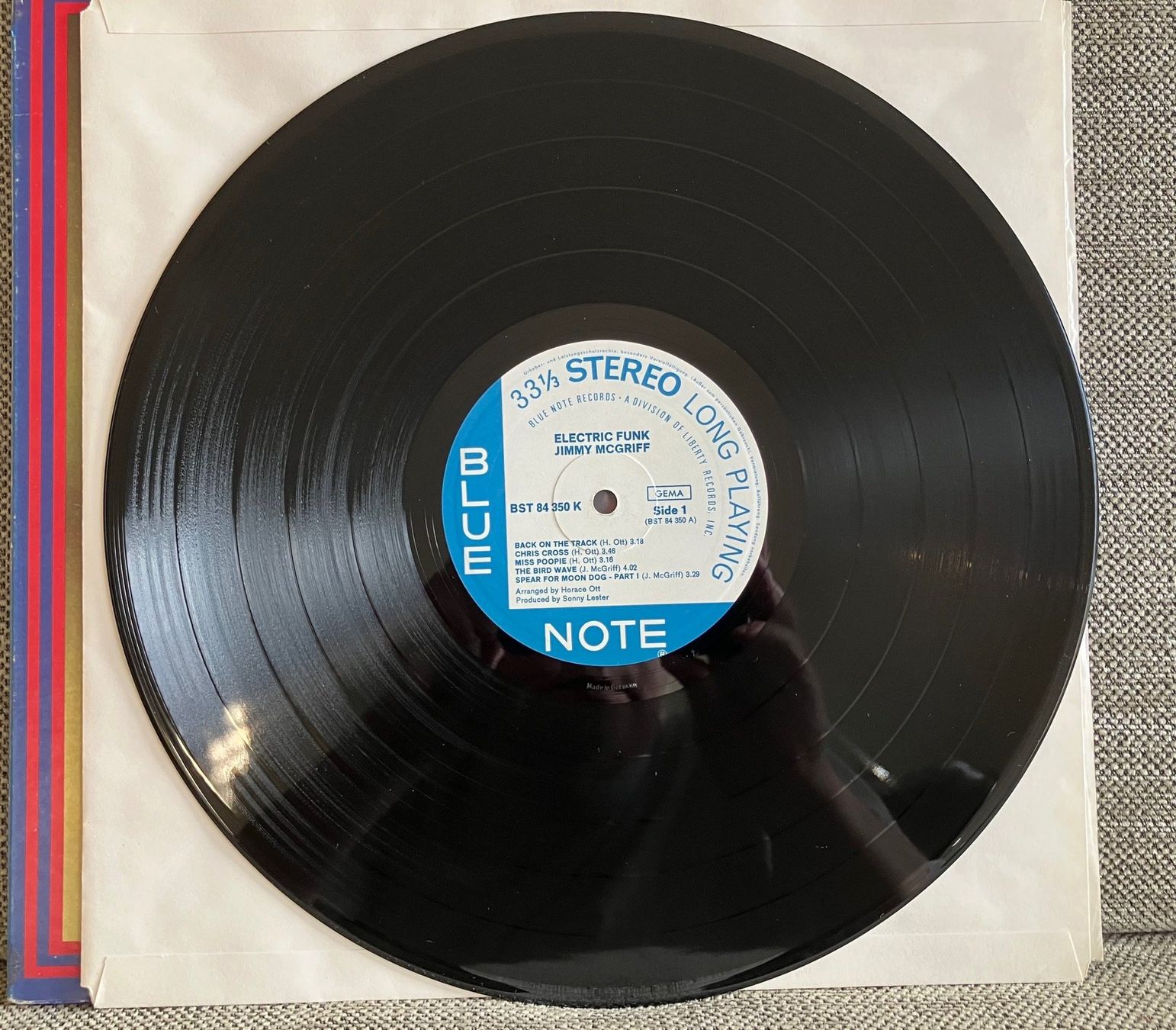 Dischi in vinile: Jimmy McGriff - Electric Funk - Blue Note – Usato da Bonstetten venduto da C3gLover 1