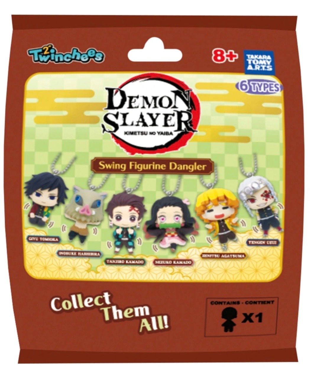 Schlüsselanhänger & - bänder: Twinchees Demon Slayer: Swing Figurine Keychains – Neu und originalverpackt aus Höchstetten von Syaoran-kun- 1