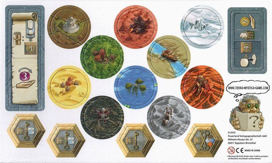 Giochi: Terra Mystica Erweiterungsbogen – Nuovo e nell'imballaggio originale da Uster venduto da Ludit