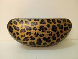 Original GUESS Vikky Brillenetui Leopard-Muster Grösse L