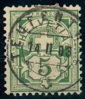 CH - Ziffermuster - SBK Nr. 65B - Teufental