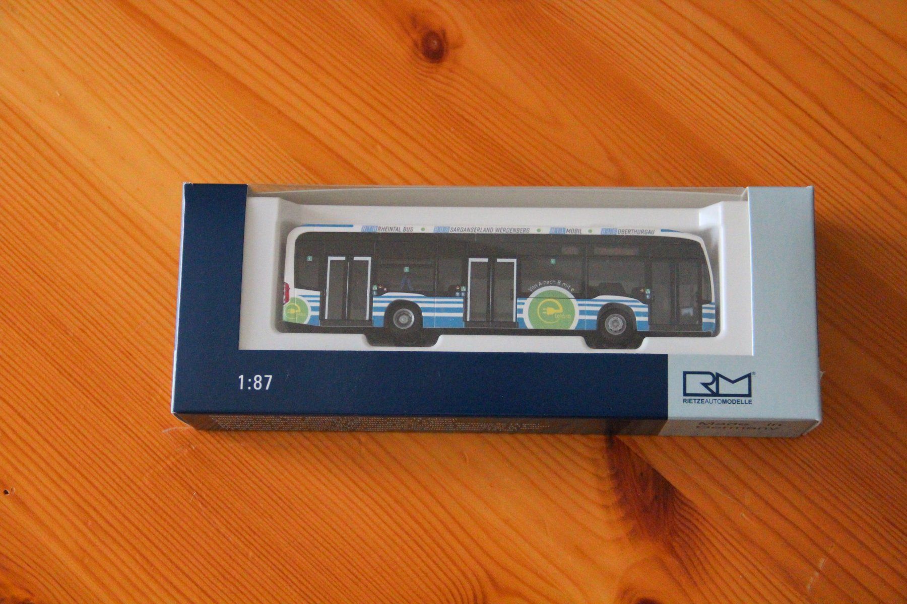 Rietze Modellini d'auto: Rheintalbus 1:87 – Nuovo e nell'imballaggio originale da Speicher venduto da rori64 1