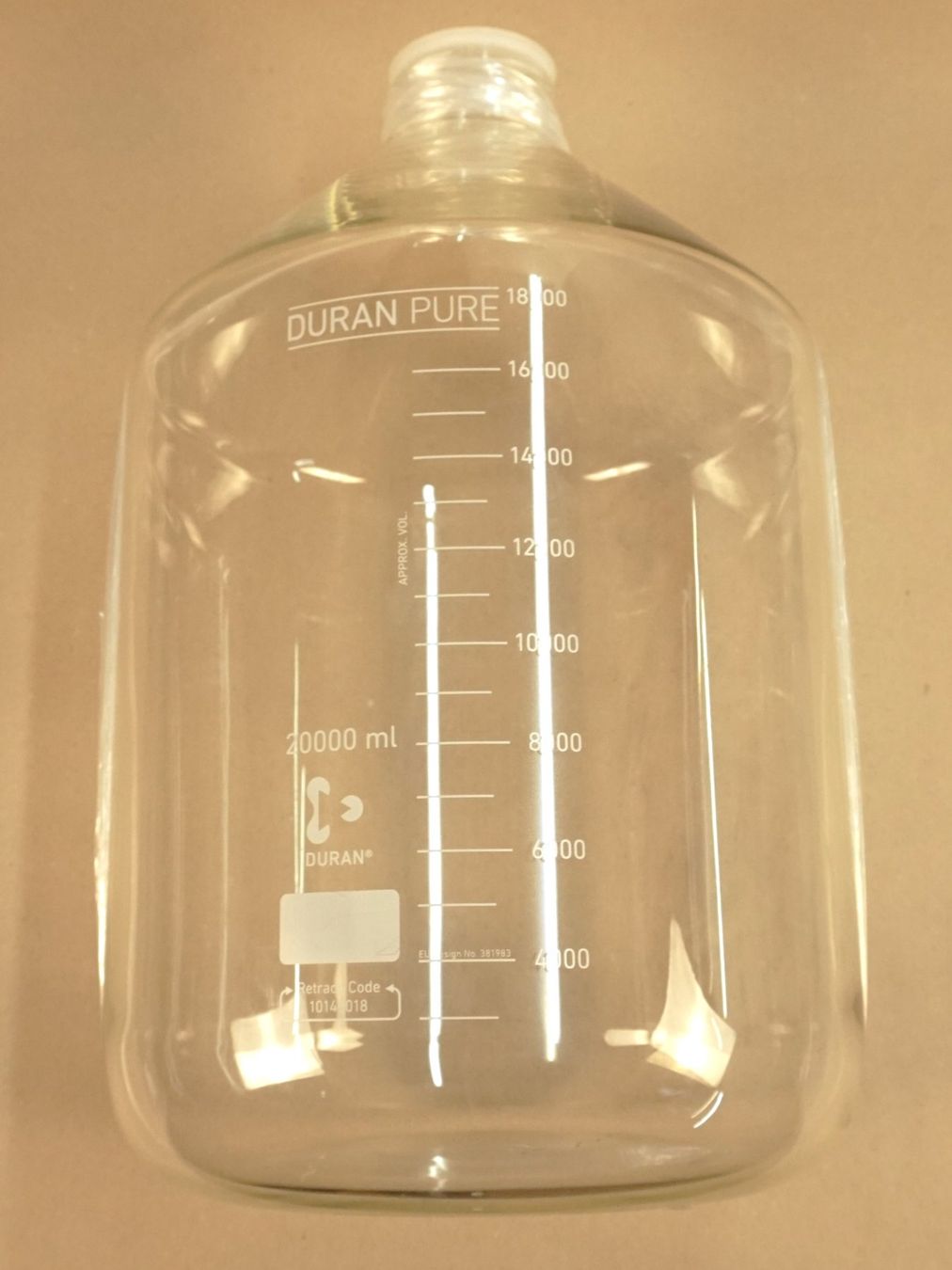 Accessori da laboratorio: Duran Pure Gefäss 20 l – Usato da Pratteln venduto da Restwert_Pratteln 5