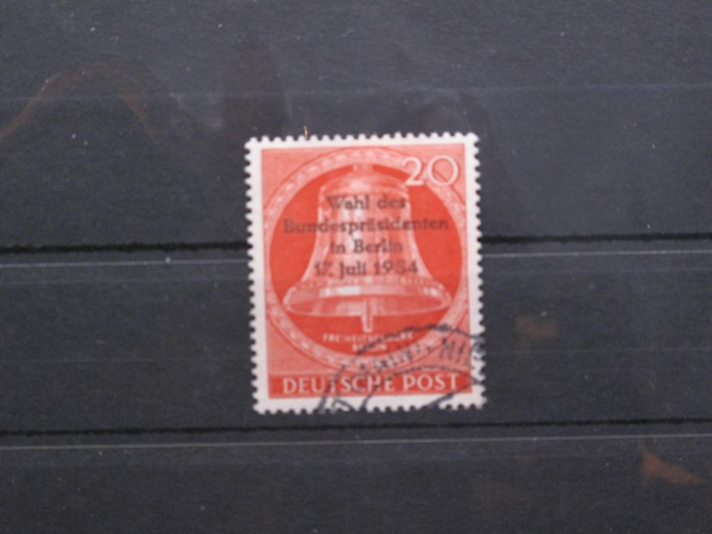 Briefmarke Berlin 1954 – Mi. Nr. 118 "Wahl Des Bundespräsidenten", Postfrisch, Mi. 6 EUR