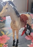 Barbie Cheval articulé. Jouet Vintage avec Selle - Année 80