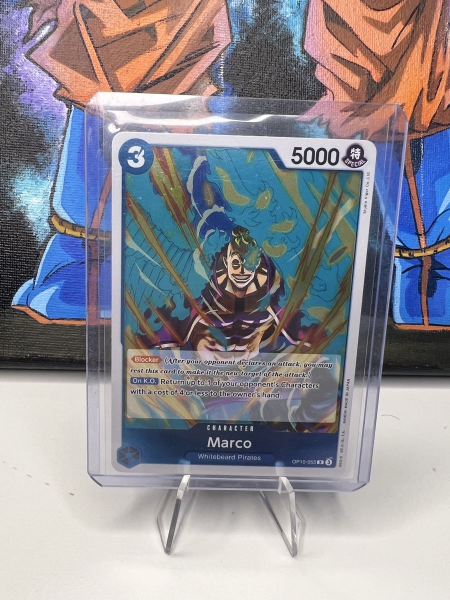 Carte collezionabili: One Piece - Marco – Nuovo (secondo la descrizione) da Luzern venduto da LuzernTCGLab