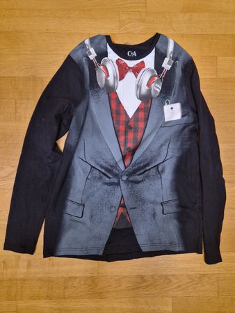 T-shirt manches longues pull C&A Kids, taille 182, parfait!