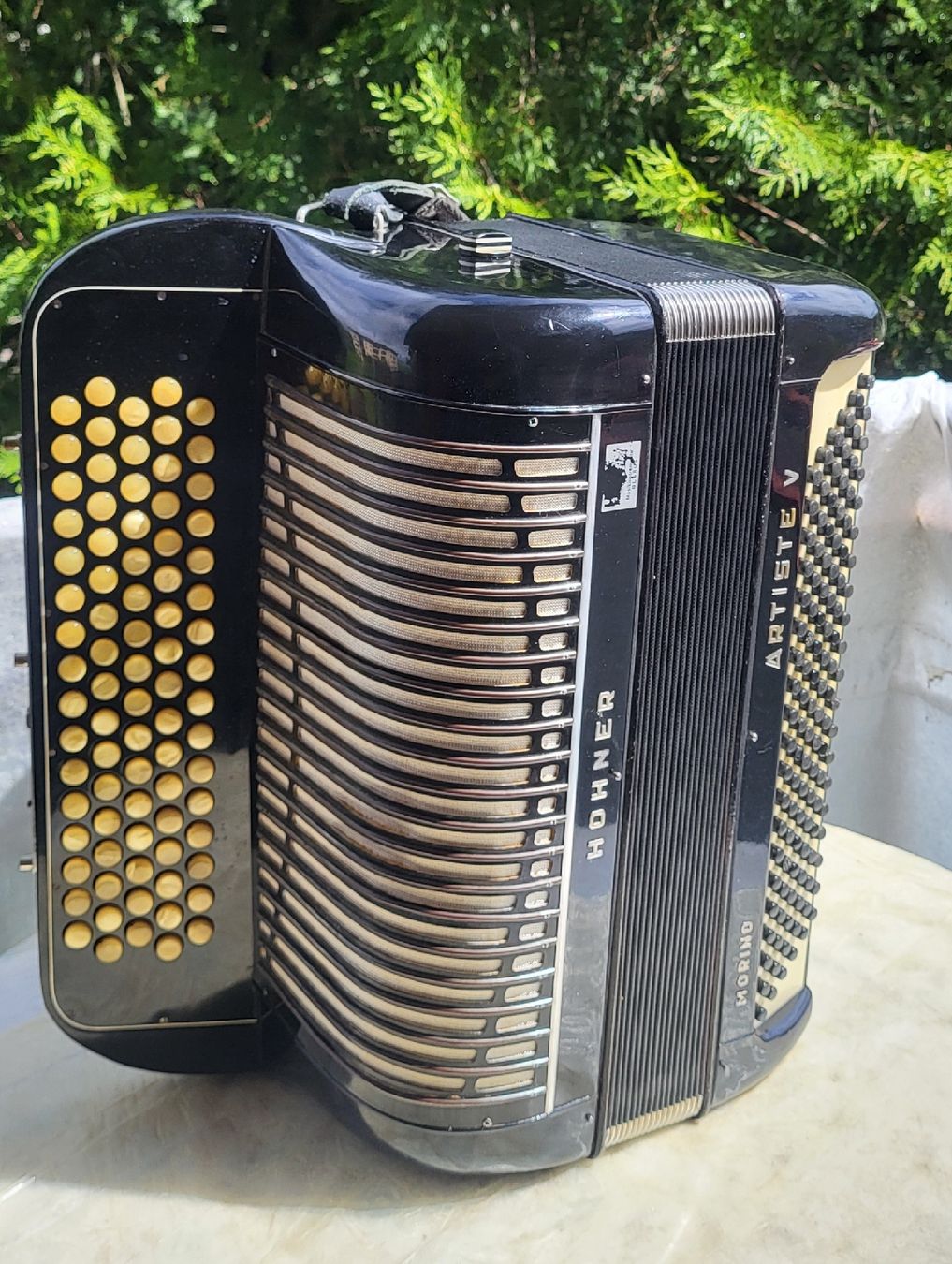 Hohner Strumenti musicali: Accordéon hohner Artistic V – Usato da Penthalaz venduto da EvandroLuz 1