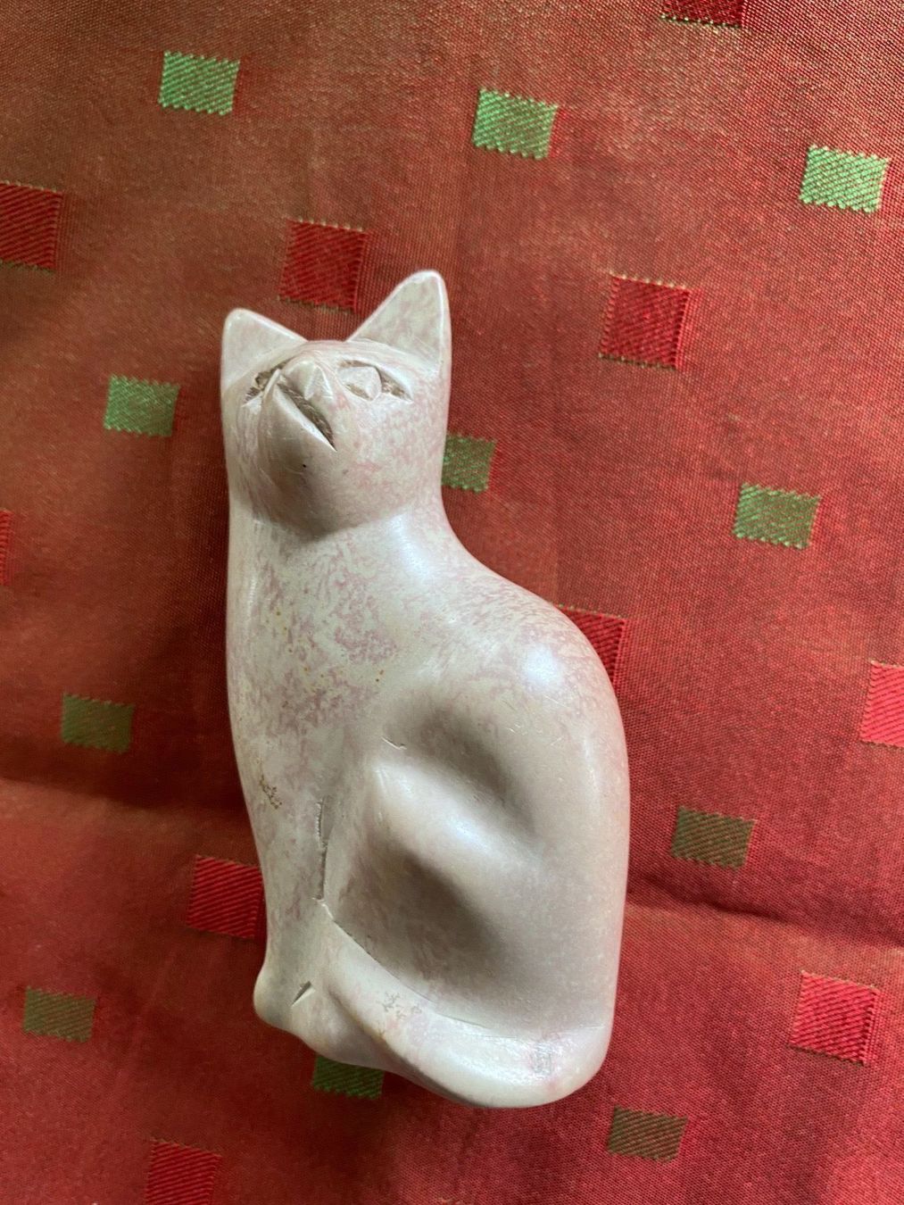 Minerali & Pietre curative: Schwere Stein Katze rosa – Nuovo (secondo la descrizione) da Balsthal venduto da Uroby 2