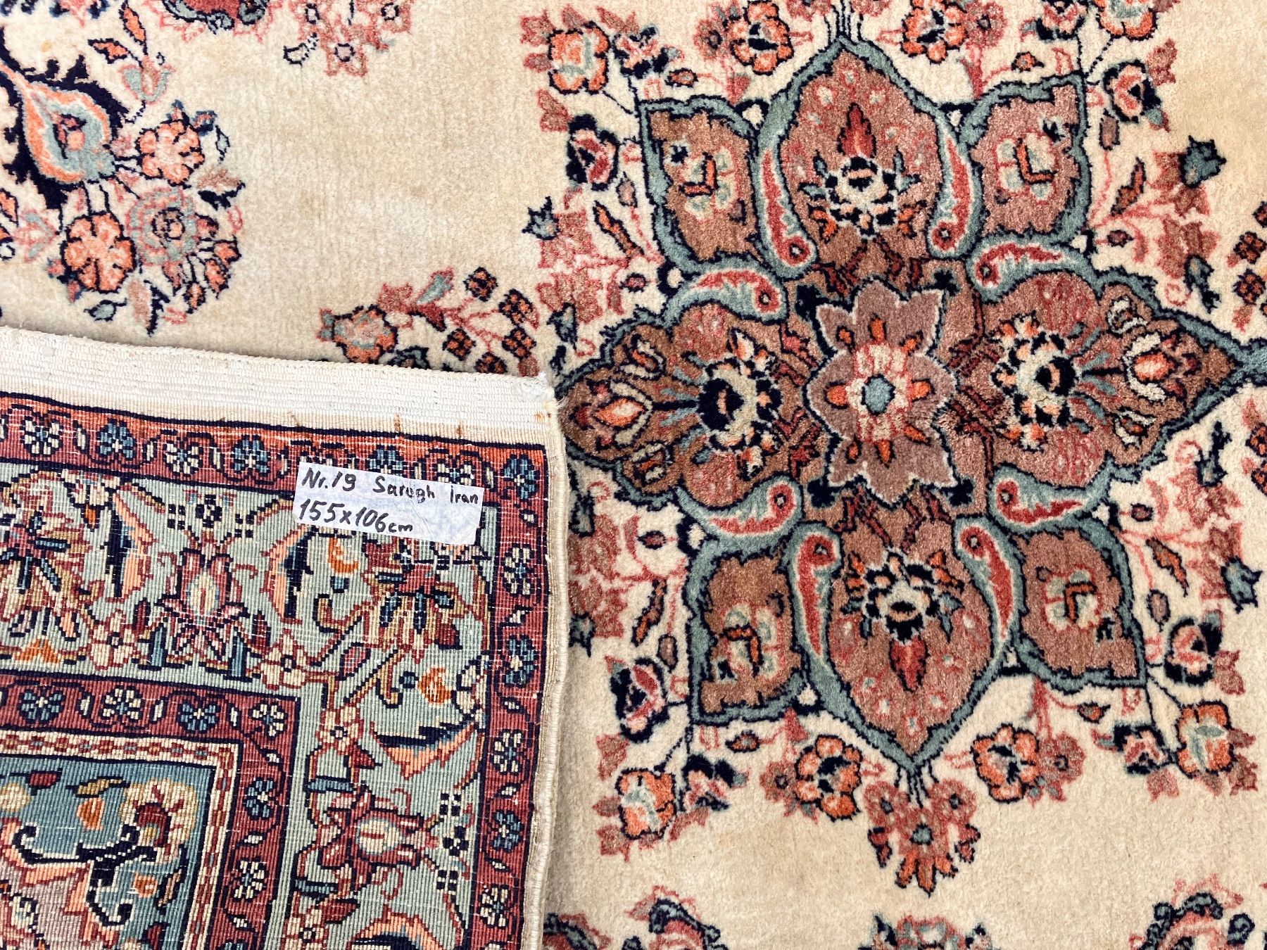 Teppiche: Sarugh  Perser Teppich 155x106cm – Gebraucht aus Zürich von Artnuvo 9