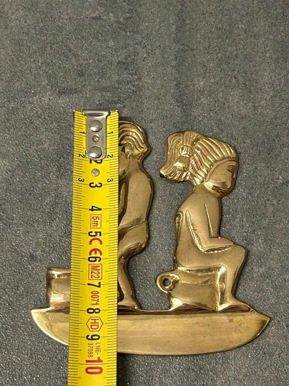 Alle Dekorationen: vintage brass toilet decoration – Gebraucht aus Lausanne von Weber1007 4