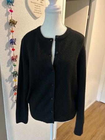 Damen Strickjacke schwarz von H & M Grösse M