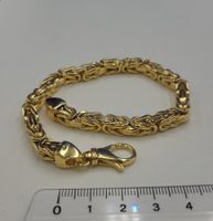 Massiv 585 Gold Königs Armband
