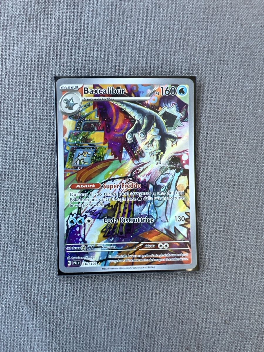 Pokémon Carte collezionabili: Baxcalibur Pal 210 – Nuovo (secondo la descrizione) da Brittnau venduto da CRU26