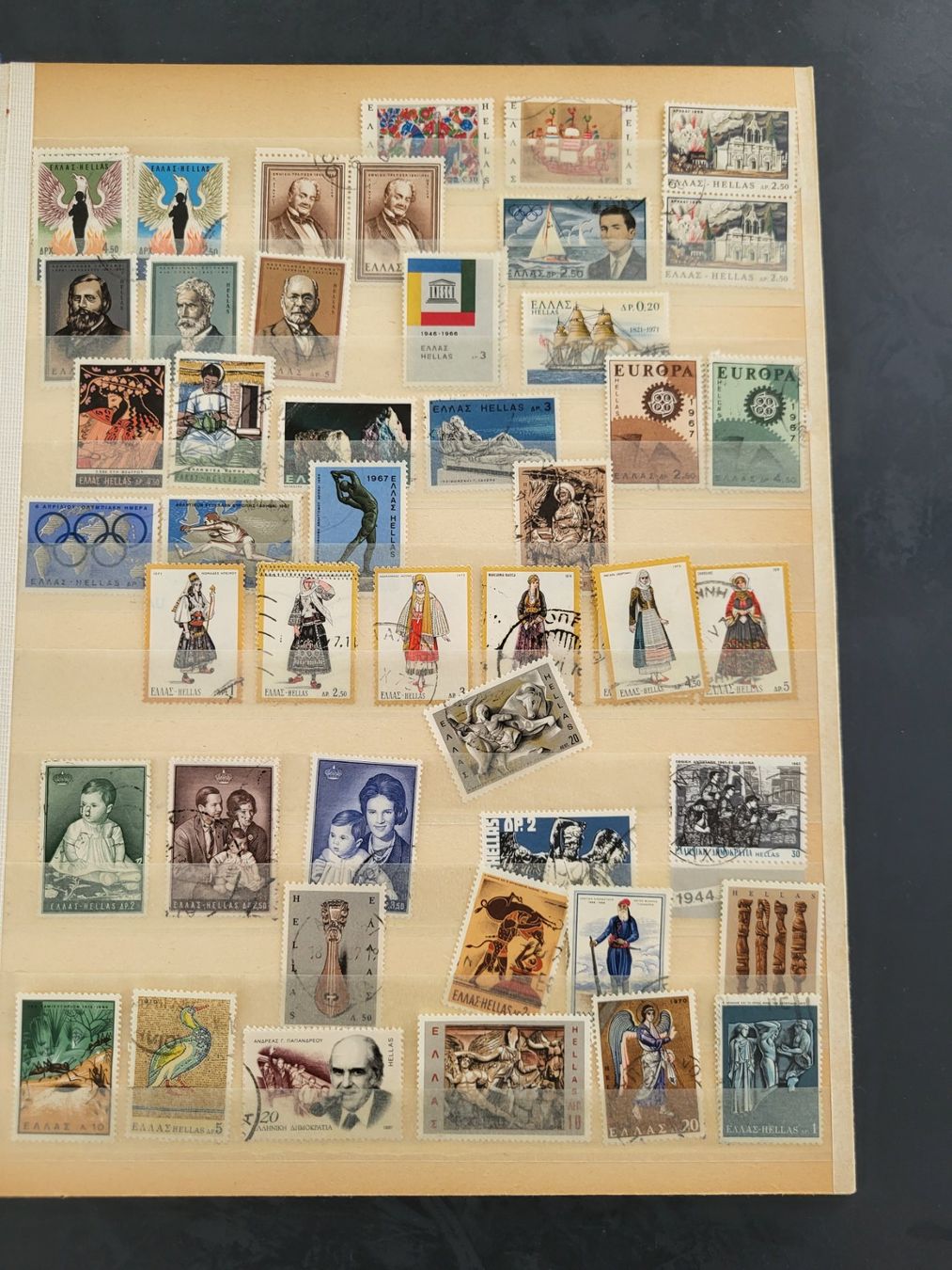 Alle Briefmarken: Sammlung Album Griechenland & Zypern – Gebraucht aus Rümlang von Turrin 2