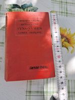 Ancien livre synonymes de la langue française