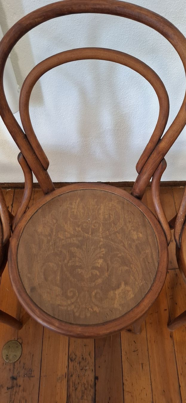 Thonet Sedie: 6 antike Bugholzstühle Josef Hoffmann – Usato da Bern venduto da siri2002 3