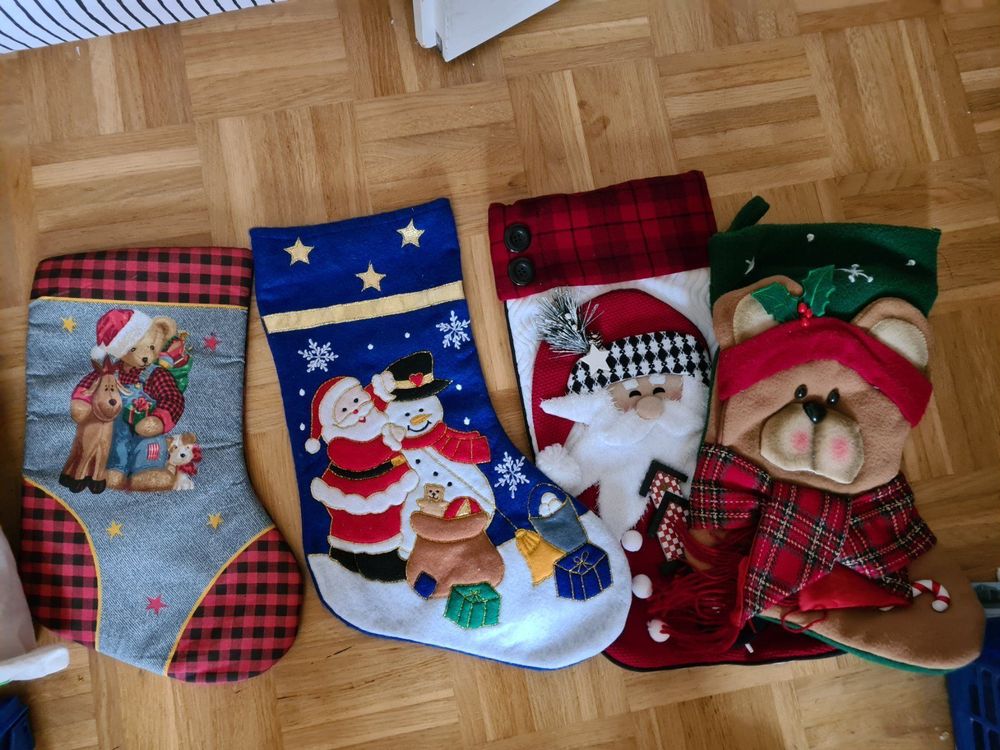 Extra Große Kapazität Weihnachten Nikolaus Sack Strumpf Groß