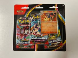 Pokemon Chaos Rising 3er Blister EN