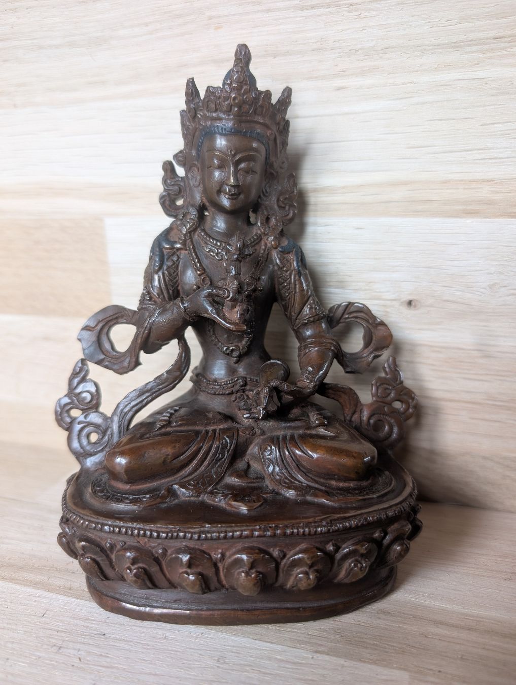 Statuette: Traditionelle Vajrasattva Statue – Usato da Welschenrohr venduto da N.Fr