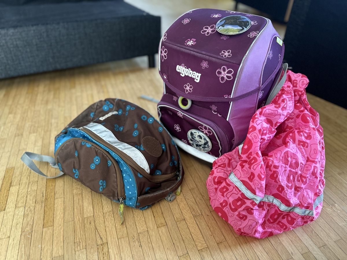 Ergobag Sacs & sacs à dos: Ergobag, mit Turnsack und Regenschutz – D'occasion à Altstätten SG par sar_65sw