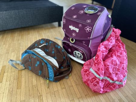 Ergobag, mit Turnsack und Regenschutz