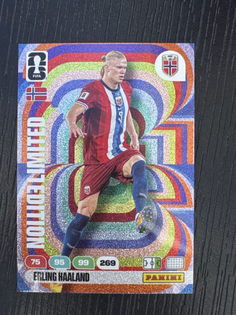 Panini Sammelbilder & Trading cards: Panini Limited Edition Erling Haaland – Neu (gemäss Beschreibung) aus Rupperswil von simonekaalund