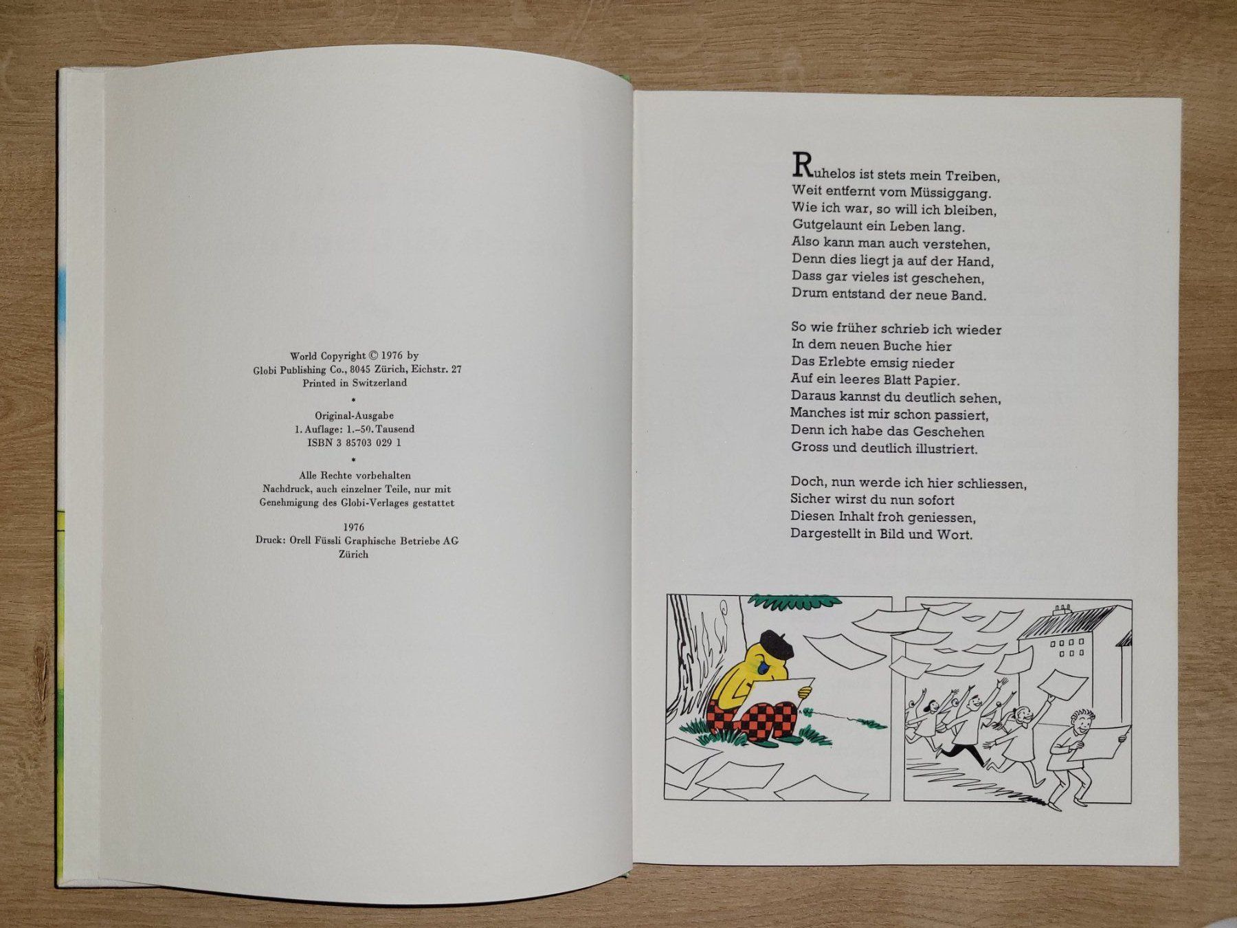 Bücher: Mit Globi durch dick und dünn, 1. Auflage 1976 – Gebraucht aus Niederuzwil von 333x333 2