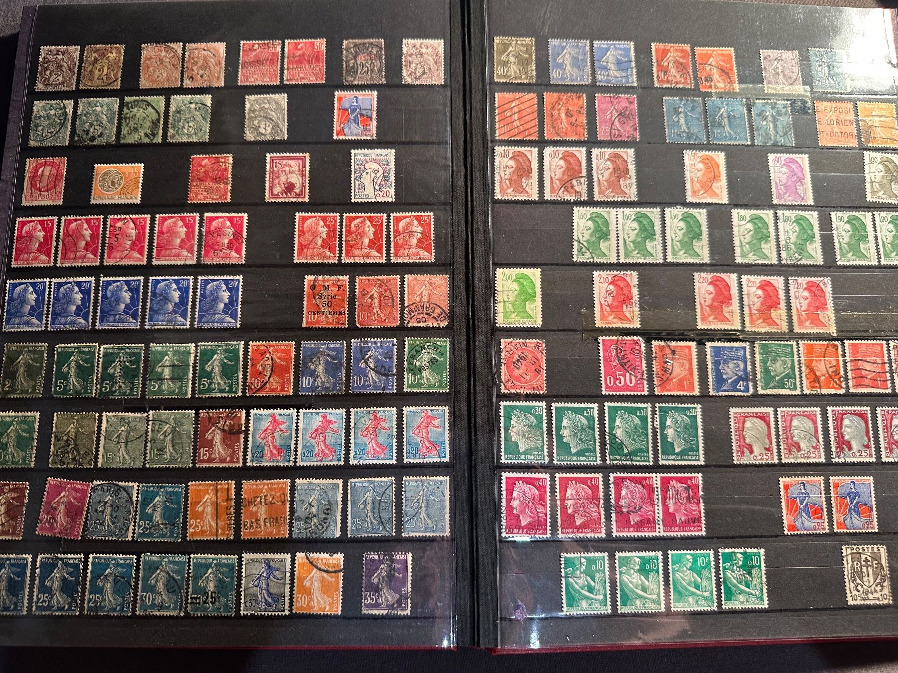 Tutti i francobolli: Sammlung Frankreich - Spanien im Album – Usato da Stettfurt venduto da 2442 5