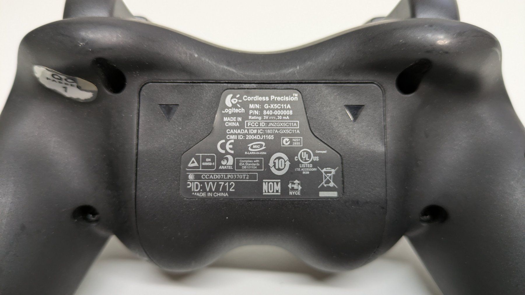 Logitech Controller: Logitech Cordless Precision Controller für PlayStation 2 – Difettoso da Menziken venduto da mame18 2