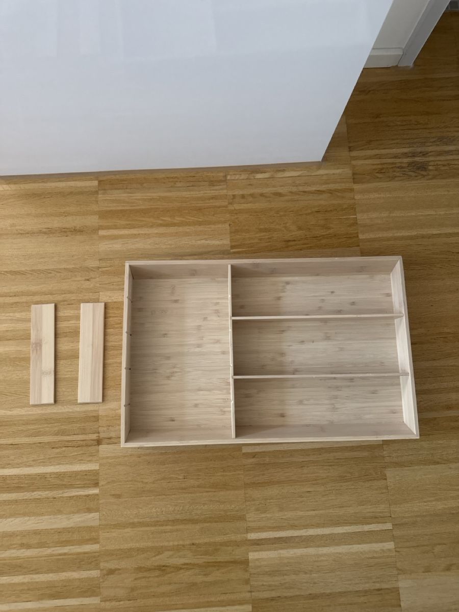 Ikea Cucine complete: Bambus Besteckeinsatz / Schubladen-Organizer – Nuovo (secondo la descrizione) da Zürich venduto da lea_zjk7 4