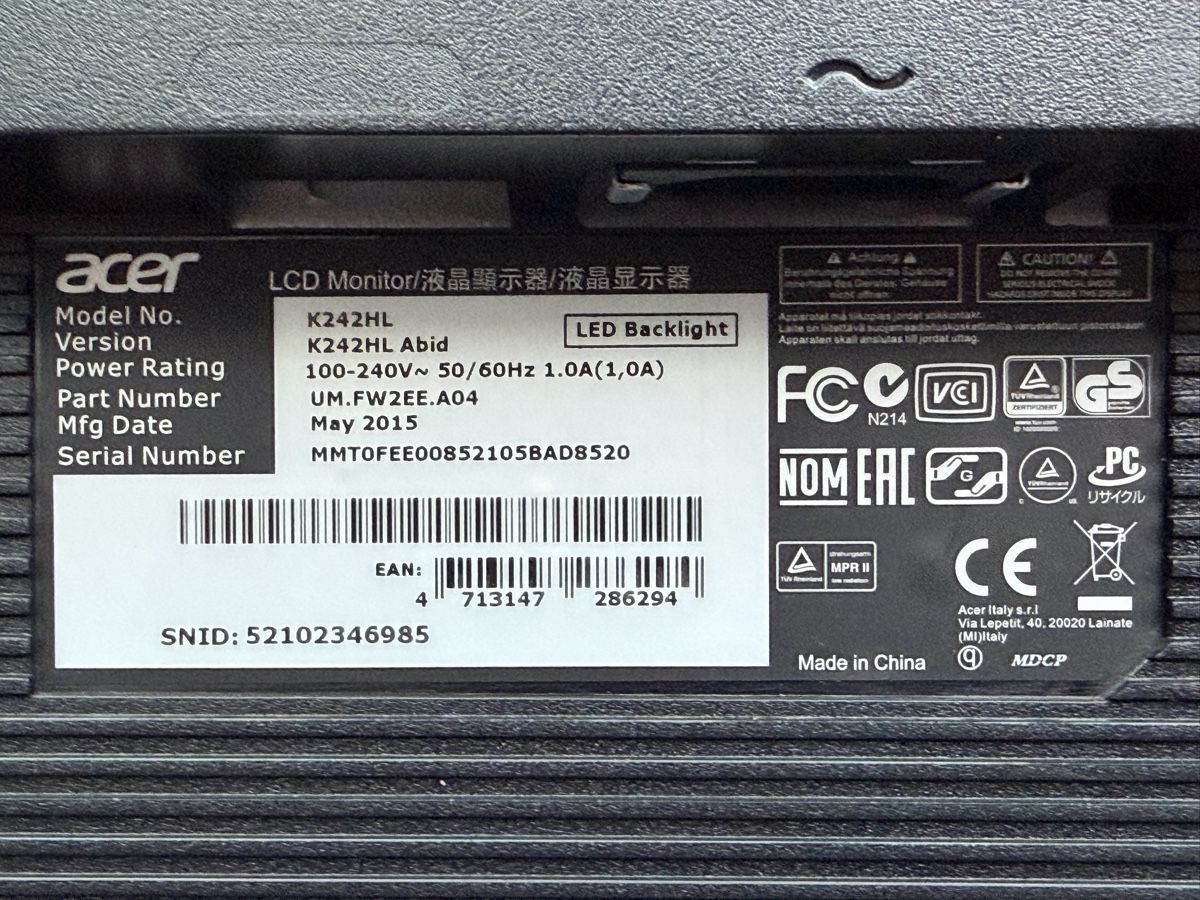 Monitore: Acer LCD Display – Gebraucht aus Boll von LeDude13 1