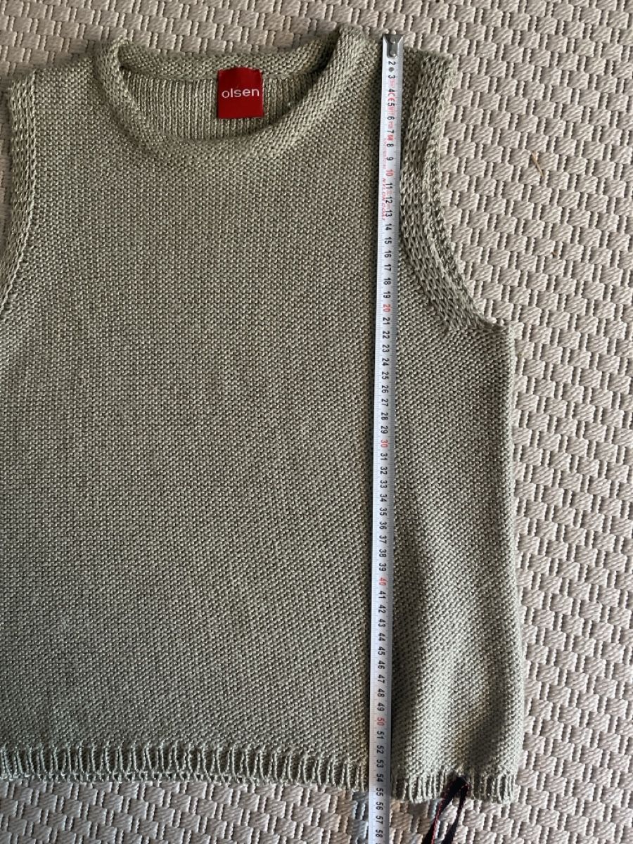 Gilets: Olsen Strick-Gilet, Khaki, 38 – D'occasion à Solothurn par Bobesch08 5
