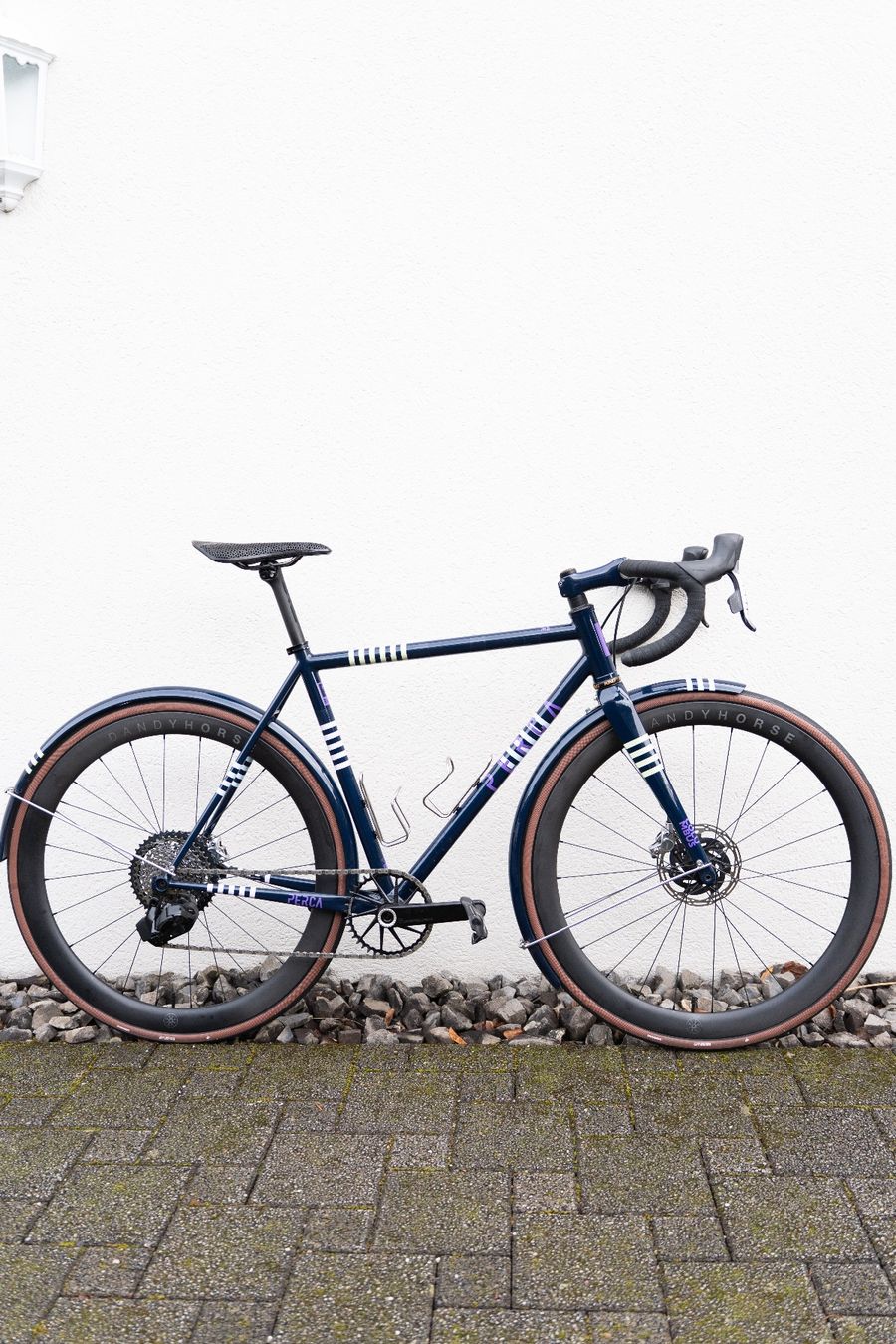 Perca Cycle Works Stahlrennrad - Grösse 54 - High-End Aufbau (Gebraucht ...