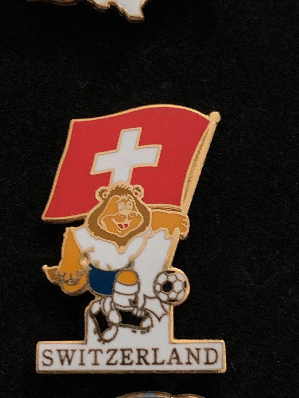 Placchette & Badge: Pin Schweiz 🇨🇭 – Nuovo e nell'imballaggio originale da Oberweningen venduto da Ardnas89